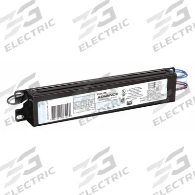 ADVANCE CFL Ballast: 120 to 277V AC, 2/3 Lamps Supported, 40 W Bulb Watt - Instant Start Electronic Fluorescent Ballasts