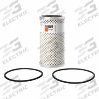 FLEETGUARD Oil Filter: 6 1/2 in Overall Ht, 6 1/2 in Overall Lg, 3 3/8 in Outside Dia, Oil (MPN LF587). Key specifications — Brand: FLEETGUARD; Compatible Vehicle Make: John Deere; Media Material: Cellulose.