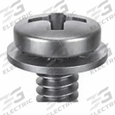 SEMS Screw: Internal Tooth, #8-32 Thread Size, 1/4 in Lg, Stainless Steel, Passivated - Machine Screws with Internal Tooth Lock Washers