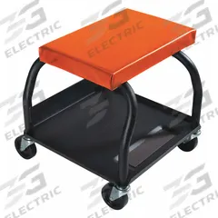 Mechanic Seat: Heavy-Duty, Fixed, 480 lb Max Load Capacity (MPN HRS2WS). Key specifications — Frame Material: Steel; Seat Adjustability: Fixed; Duty Rating: Heavy-Duty; Dimensions: 17 in x 15 in x 15 in; Brand: WHITESIDE.