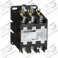 SQUARE D Definite Purpose Magnetic Contactor: 3 Poles, 480V AC, 60 A, Non-Reversing (MPN 8910DPA63V06). Key specifications — Brand: SQUARE D; Coil Voltage: 440/480V AC; Contactor Style: HVACR Definite Purpose Contactor; Terminal Connection Type: Quick-Disconnect Terminals; Maximum Voltage Rating: 600V AC; Series: 8910 Series Type DPA; Phase: Three; Main Pole Contact Form: 3NO.