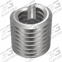 HELI-COIL Helical Insert: Tanged Tang Style, Screw-Locking, M6-1.00 Thread Size, Plain, 100 PK (MPN A4184-6CN090). Key specifications — Material Grade/Class: 18-8; Thread Direction: Right Hand; STI Tap Size: M6-1.00; Compatible Material: Metal; System of Measurement: Metric; Brand: HELI-COIL; Drill Bit Size: 6.25mm; Tensile Strength: 200,000 to 250,000 psi.