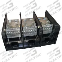MERSEN Power Distribution Block: Open, Lug, Lug, 4 AWG – 500 kcmil For Line Side Wire Sizes (MPN MPDB69113). Key specifications — attr1361688: Surface; attr1308686: MERSEN; attr1361672: Copper.