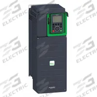 SCHNEIDER Variable Frequency Drive: In Phase Three, Out Phase Three, 25 hp, IP21, No Bypass, Compact (MPN ATV630D18N4). Key specifications — Style: Compact; Color: Black/Blue/Gray; Output Phase: Three.