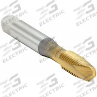 OSG Spiral Point Tap: M8x1.25 Metric, D5 / 4H-6H, 2 Flute, Plug Chamfer, TiN Coated High Speed Steel (MPN 1981305). Key specifications — attr1299616: D5 / 4H-6H.