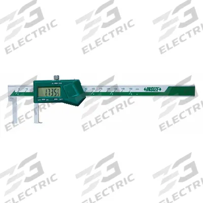 INSIZE Inside Groove Digital Caliper: 1 in to 8 in /25 mm to 200 mm, Cabled - Digital Calipers for Inside Groove & RTJ Groove Diameters
