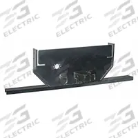 BUYERS PRODUCTS Hitch Plate: 62 in Overall Lg, 62 in Overall Wd, 17 1/4 in Ht, 1/2 in Thick (MPN 1809060A)