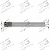 ULTRA-DEX USA Indexable Grooving and Parting Toolholder: E10S NEL2 (MPN 920-000-273). Key specifications — attr257292: E10S NEL2.