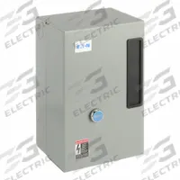 EATON IEC Magnetic Motor Starter: Non-Reversing, 3 Poles, Electronic Protection, 9 A, 208V AC (MPN ECX09C1EAA-R63/C). Key specifications — Brand: EATON; Pilot Lights Included: None; Auxiliary Contacts Included: 1NO/1NC.