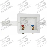 APPROVED VENDOR Outlet Box: Sweat, 1/2 in Sweat, Center, 3.38 in Box Wd, 9.5 in Box Ht (MPN 60248). Key specifications — Valve Connection: 1/2 in Sweat; Inlet Connection: Sweat; Drain Location: Center; Brand: APPROVED VENDOR.