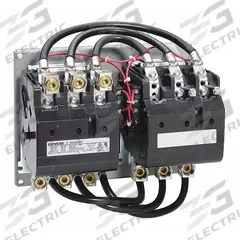 SIEMENS NEMA Magnetic Contactor: Reversing, 3 Poles, NEMA Size 4, 135 A, 120/240V AC (Dual Rated) (MPN 43JG32AA). Key specifications — Brand: SIEMENS.