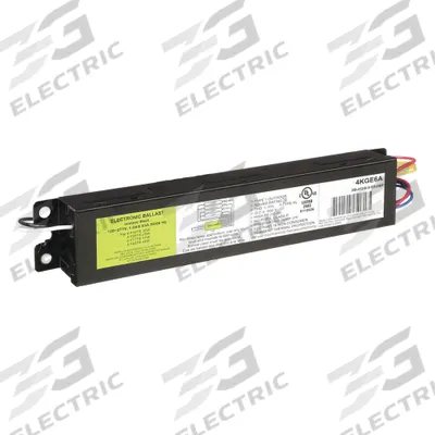 APPROVED VENDOR Fluorescent Ballast: 120 to 277V AC, 3/4 Lamps Supported - Instant Start Electronic Fluorescent Ballasts