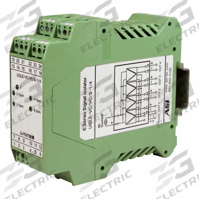 UPUN Splitter: DIN Rail Mounting, 4.5 in Overall Dp, 3.9 in Overall Ht, 1.4 in Overall Wd - Process Input Signal Conditioners