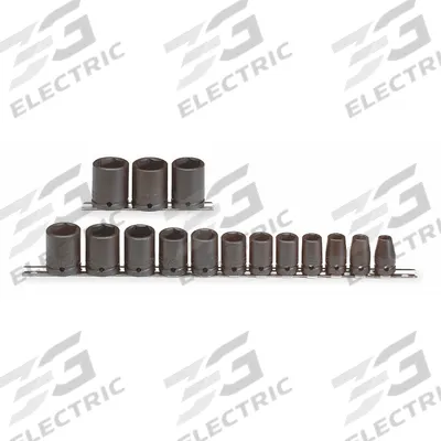PROTO Impact Socket Set: 1/2 in Drive Size, Small Set (0-50 pieces) Set Size - SAE Impact Socket Sets