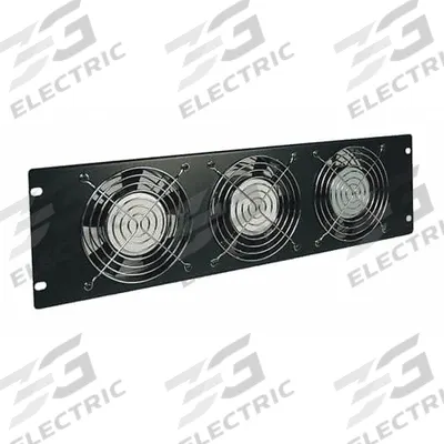 TRIPP LITE Air Distribution Fan: 210 cfm Airflow @ 0.000 in SP, Air Distribution Fan - Equipment Rack Cooling Fan Tray
