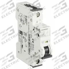 SIEMENS IEC Supplementary Protector: 25 A Amps, 72V DC, 10kA at 230/400V AC, Screw Clamp, 5SY4, C (MPN 5SY41257). Key specifications — Brand: SIEMENS; Terminal Connection: Screw Clamp; DC Voltage Rating: 72V DC; Max. AIR Rating: 10kA at 230/400V AC; Series: 5SY4; AC Voltage Rating: 230/400V AC; Curve Type: C.