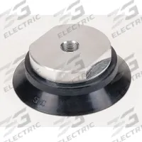 SMC Vacuum Pad Assembly: Flat, M16x1.50, 100 mm Pad Dia, NBR, Black, 50A, 34 mm Pad Ht (MPN ZPT100HN-B16). Key specifications — attr1019101: ZPT100HN-B16; attr1019103: SMC; attr1019107: 50A.