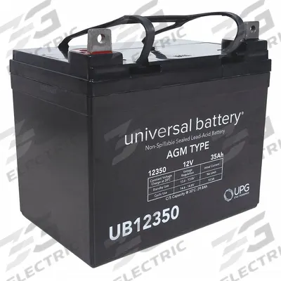 UNIVERSAL BATTERY Battery: Mfr Part # UB12350 - Assorted Parts & Accessories