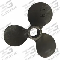 Propeller: 7 in Blade Dia, Left Hand, 3 Blades, Stainless Steel, Machine Pitch (MPN 550201c). Key specifications — Propeller Material: Stainless Steel; Brand: APPROVED VENDOR.
