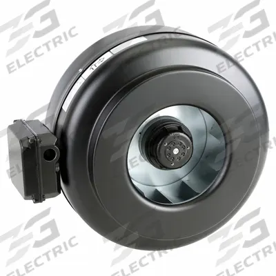 SOLER & PALAU In-Line Duct Fan: 942 cfm Max., 12 in Duct, 365 W, 115V AC, 1 Ph, IP44 - General Purpose Inline Duct Fans