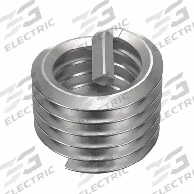APPROVED VENDOR Helical Insert: Tanged Tang Style, Free-Running, 1/2"-13 Thread Size, Plain - Free-Running Tanged Helical Inserts