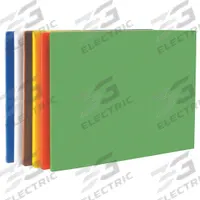 CRESTWARE Cutting Board Set: 20 in Overall Lg, 15 in Overall Wd, Blue/Brown/Green/Red/White/Yellow (MPN PCB1520M). Key specifications — Color: Green; Brand: CRESTWARE; Material: Polyethylene; NSF Certified: Yes.