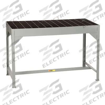 LITTLE GIANT Welding Table: 2,000 lb Wt Capacity, 34 in Ht, 51 in Dp - Fixed-Height Welding Tables with Grated Surface