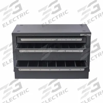 HUOT Drill Bit Dispenser: 29 Compartments - Drill Bit Chests