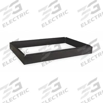 APPROVED VENDOR Flat File Cabinet Base: Black, 4 in Overall Ht, 35 3/8 in Overall Dp - Bases for Flat File Cabinets