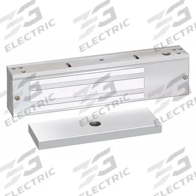 SECURITY DOOR Electromagnetic Lock: 11 in Lg, 1 9/16 in Wd - Single-Door Magnetic Locks