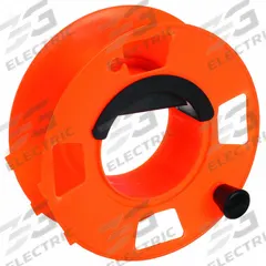 BAYCO Cord Storage Reel: Capacity: 100 ft of 14/3 Cord/100 ft of 16/3 Cord/50 ft of 12/3 Cord (MPN KW-110). Key specifications — Reel Mounting: Keyhole; Reel Capacity: 100 ft of 16/3 Cord; Brand: BAYCO.
