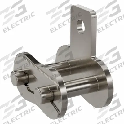 TSUBAKI Attachment Link: For Nickel-Plated Steel Roller Chains, SA-1, 40, Single Strand - Attachment Links for ANSI Standard Chains