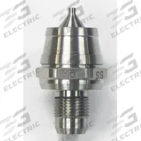 BINKS Spray Gun Fluid Nozzle: Repl Needles, Nozzles & Caps for Air Sprayers, Fluid Nozzle (MPN 45-3601). Key specifications — Product Type: Fluid Nozzle; Compatible with Manufacturer Model Number: 6100-1808-9; Brand: BINKS; Product Grouping: Replacement Needles, Nozzles & Caps for Air Sprayers.