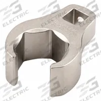 TEKTON Crowfoot Wrench: Steel, Satin Nickel, 3/8 in Drive Size, 23 mm Head Size, 6 Points (MPN WCF16223). Key specifications — attr309661: Steel; attr309662: Satin Nickel; attr324934: TEKTON.
