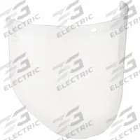 3M Face Shield: Clear, Uncoated, Reusable, 14 1/2 in Visor Wd, 9 in Visor Ht, Propionate (MPN 82782-00000). Key specifications — Headgear Color: Clear; Visor Material: Propionate; Visor Features: Reusable.
