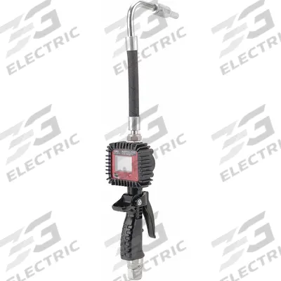 ARO Drum Pump Nozzle: Manual, 4 gpm Max. Flow Rate, Steel, 1/2 in NPTF - Digital Metered Manual Dispense Guns