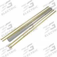 PENBERTHY Plain Glass Rod Kit: 3/4 in Gauge Glass Dia, 15 in Gauge Glass Lg, Borosilicate, Bronze (MPN LG-17). Key specifications — Brand: PENBERTHY; Tube Material: Borosilicate; Rod Material: Bronze; Glass Style: Plain Glass.