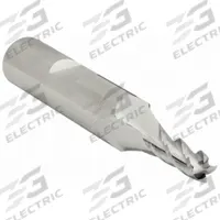 CLEVELAND Square End Mill: High Speed Steel, 4 Flute, 3/16" Mill Dia, 1-1/4" LOC, 3-1/16" OAL (MPN C33371)
