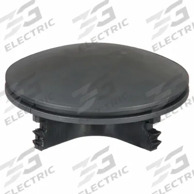 VESTIL Bollard Cap: 2 in Overall Ht, Black - Caps for Bollards