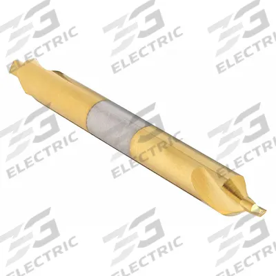 KEO Center Drill: Plain Type, #4, 60°, 3 in Overall Lg - Plain-Tip Center Drills