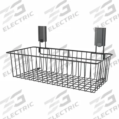 GATOR MAGNETICS Large Magnetic Utility Basket: Magnetic Basket 35lb Capacity, Magnetic Basket - Baskets, Bins & Racks for Wall-Mount Track Systems