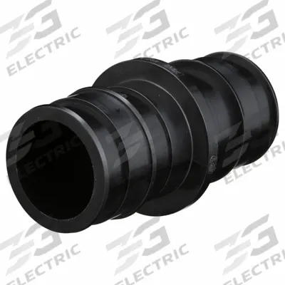 ZURN Barbed Fitting Coupling: 1 31/64 in ID x 1 31/64 in ID x 2 in Pipe Size, Barbed - Expansion Polymer Barbed Tube Fittings