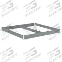 TENNSCO Shelf: 42 in x 36 in, 2,500 lb Load Capacity, Gray, Shelf (MPN ZLCS-4236). Key specifications — Includes: (4) Beams; Shelf Configuration: Single Straight; Color: Gray; Frame Material: Steel; Brand: TENNSCO; Frame Finish: Zinc Plated; Product Type: Shelf.