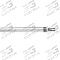TEMPCO Cartridge Immersion Heater: 1 Phase, 240V AC, 3,000 W Watt, 3/4 in NPT, 189 W/sq in, 266°F (MPN HDL00043). Key specifications — Watt Density: 189 W/sq in; Screw Plug Material: Brass; Sheath Material: Incoloy(R); Brand: TEMPCO; Control Range: 266°F.