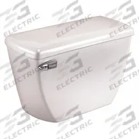 GERBER Toilet Tank: Ultra Flush®, Not ADA Compliant, Left Hand Trip Lever, 1 gpf Gallons per Flush (MPN GUF28380). Key specifications — Flush Handle Type: Left Hand Trip Lever; Features: Non-Sweating Insulated Tank; Color: White; Brand: GERBER.
