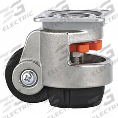 Plate Caster: Nylon Tread, 1 3/4 in Wheel Dia, 2 13/16 in Mounting Ht, Swivel, 110 lb Load Capacity (MPN WMS-40F). Key specifications — Brand: APPROVED VENDOR.