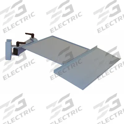 PRO-LINE Articulating Monitor Arm: 14 in Overall Wd, 14 in Overall Dp, Steel, Blue - Monitor & Keyboard Mounts