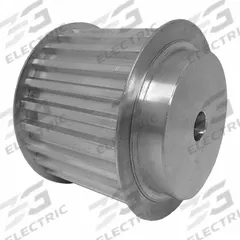 DAYTON Timing Pulley: Trapezoidal, Plain, For T10 Timing Belt Section, For 50 mm Belt Wd, 25 Teeth (MPN 66T10/25-2). Key specifications — Brand: DAYTON; Tooth Profile: Trapezoidal; Finish: Plain.