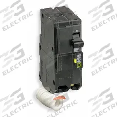 SQUARE D Miniature Circuit Breaker: 25 A, 120/240V AC, Single Phase, 10kA at 120/240V AC, 2 Poles (MPN QOB225EPD). Key specifications — Phase: Single; Amps: 25 A; AC Voltage Rating: 120/240V AC; Max. AIR Rating: 10kA at 120/240V AC; For Use With: QO Load Centers and NQ Panelboards; Brand: SQUARE D.