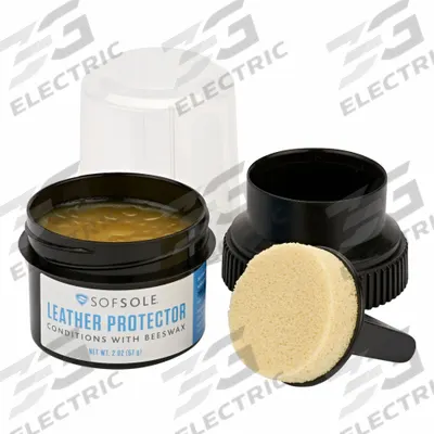 SOFSOLE Leather Protector: 82024, Clear, Beeswax/Mineral Oil/Perfume/Protector/Vasoline - Boot & Shoe Shine Tools
